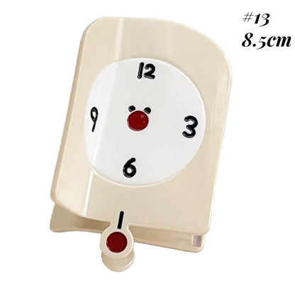 Western Town Life Inspired Hair Claw Clip