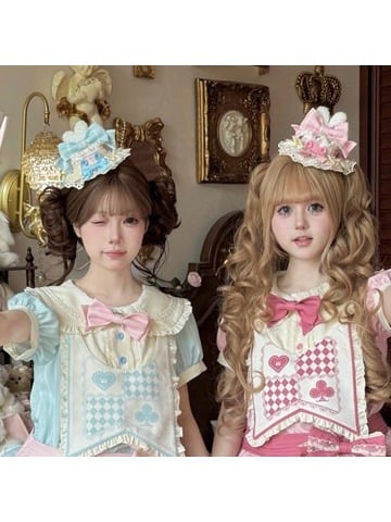 Blue/Pink Ear Hat Sweet Rabbit Mini