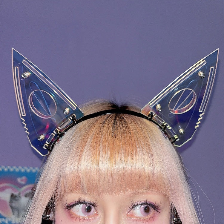 サイバーパンクな猫耳デザイン レーザーKC
