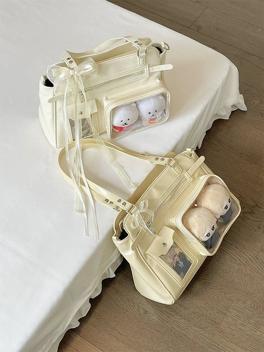 Kawaii Display Colors 2 Bag Window Ita with Crossbody/shoulder