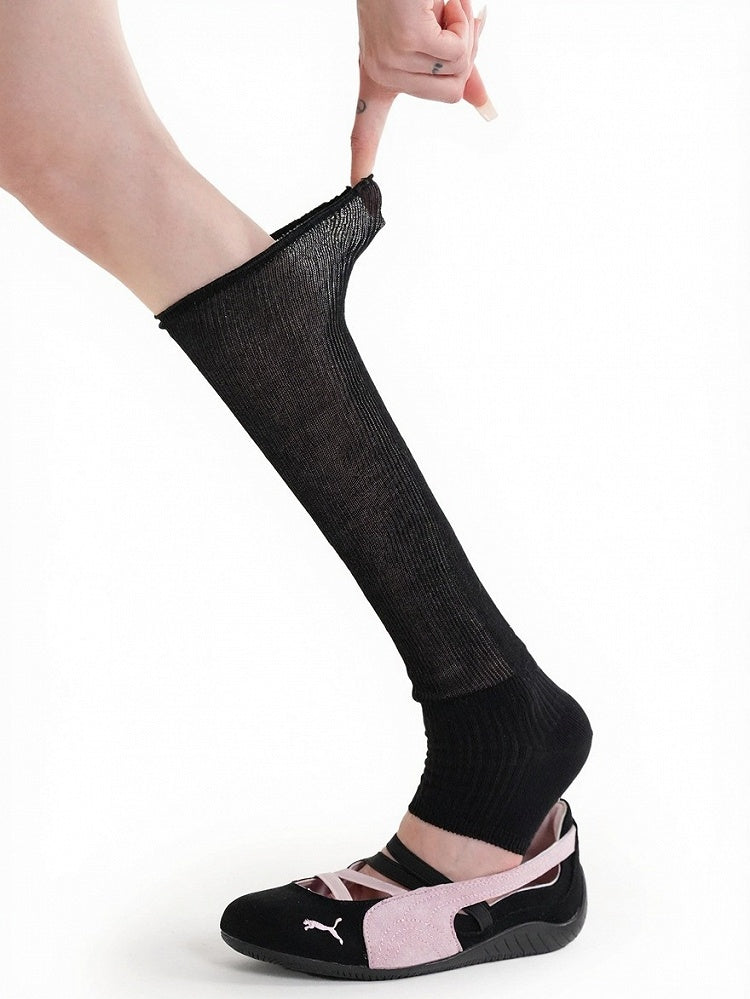 3-Color Minimalist Ribbed Half Calf Socks - ModaSwings