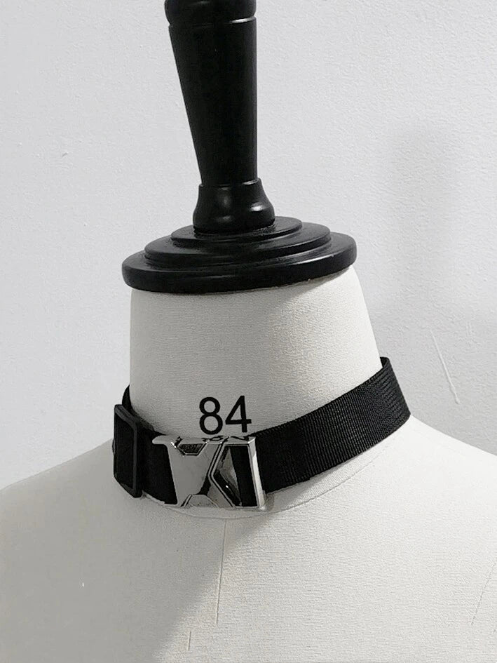 Black Buckle Choker - Princess Chronicles