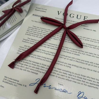 Tie Uniform JK Bow Stain Blue/Red/Pink/Black/Green