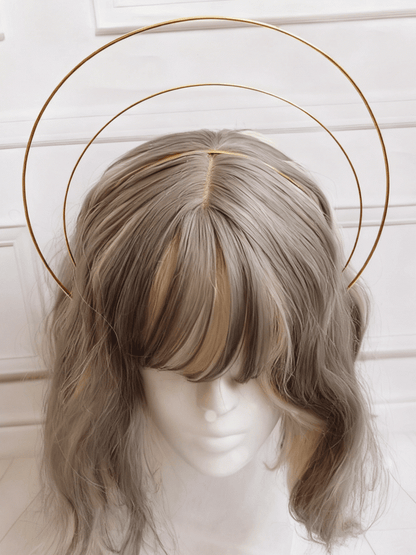 5 Options Metal Small Halo Color KC Double