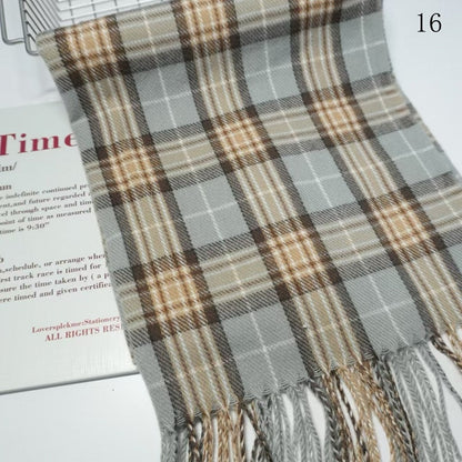 Plaid Scarf Pattern Options 17