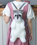 Plüsch-Boutique-Tasche, Rucksack, vielseitige Fellpuppe