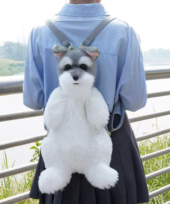 Plüsch-Boutique-Tasche, Rucksack, vielseitige Fellpuppe