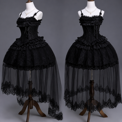Airfreeing – Unnamed Snow Series Lolita JSK / Cape / Tulle Set