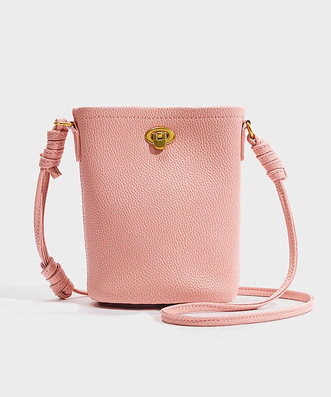 Tasche Telefon Leder Mode Gelb Beutel Einfache Kalbsleder