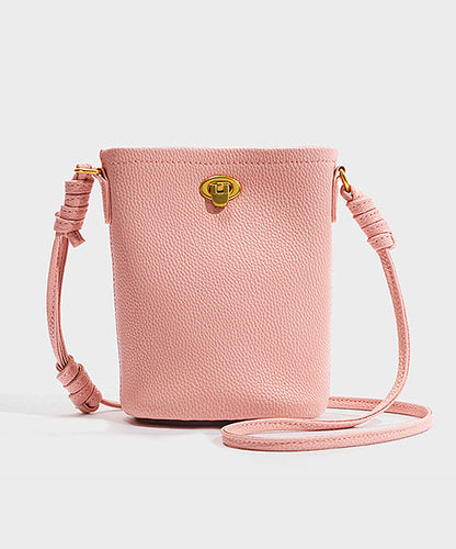 Tasche Telefon Leder Mode Gelb Beutel Einfache Kalbsleder