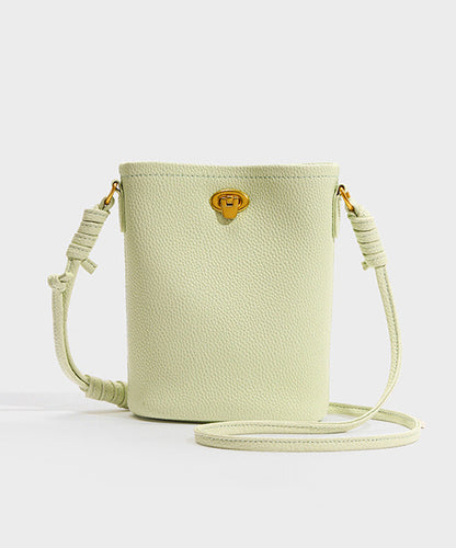 Tasche Telefon Leder Mode Gelb Beutel Einfache Kalbsleder