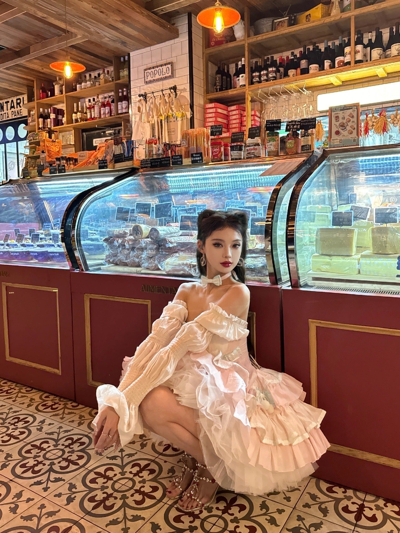 ミントキティプリンセスドレス