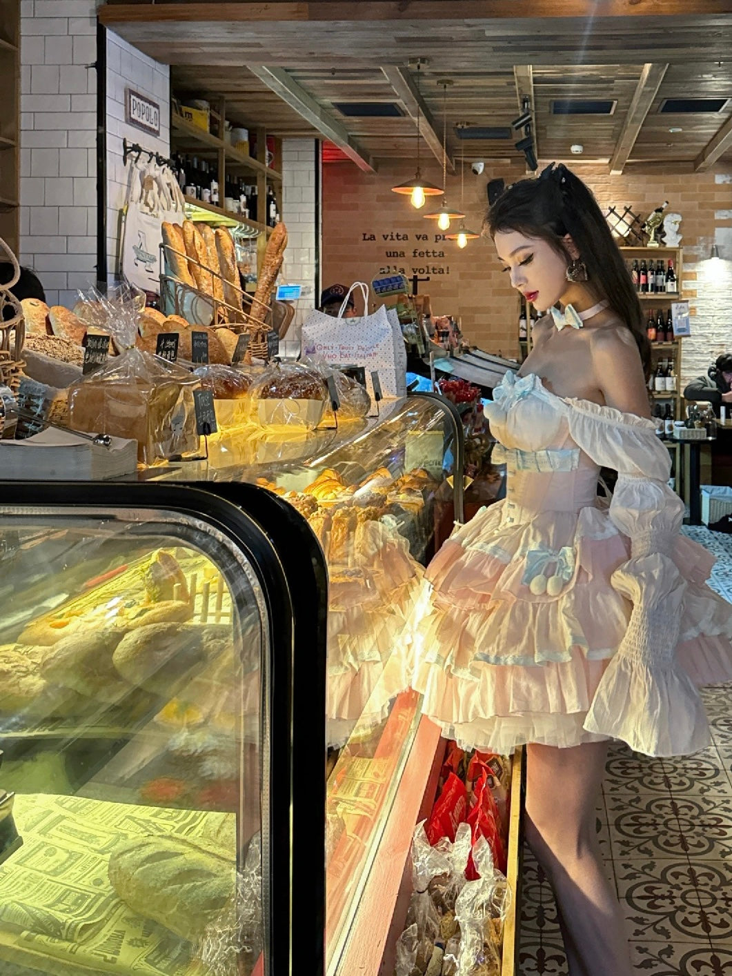 ミントキティプリンセスドレス