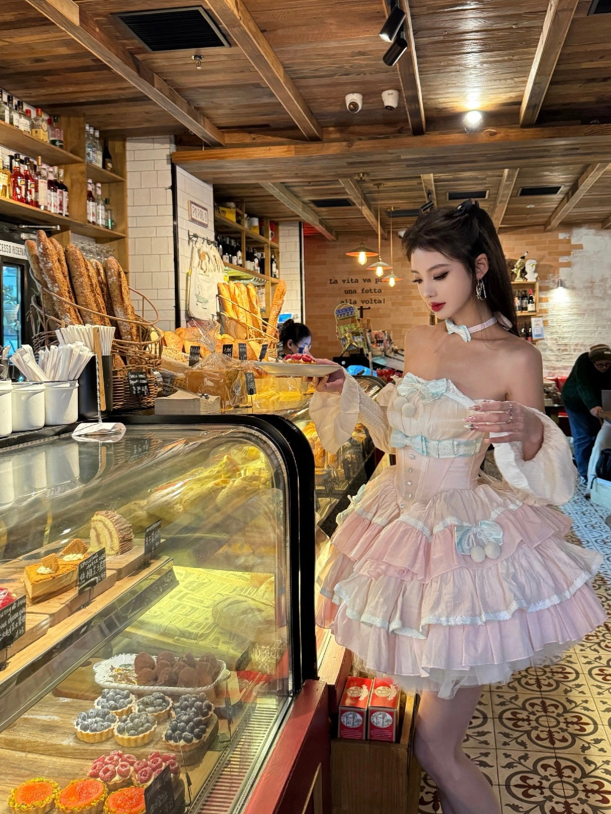 ミントキティプリンセスドレス