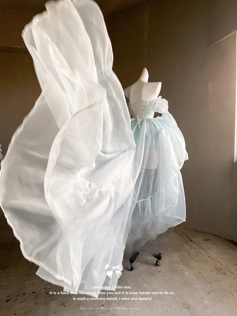 ブルーサクラプリンセスドレスセット