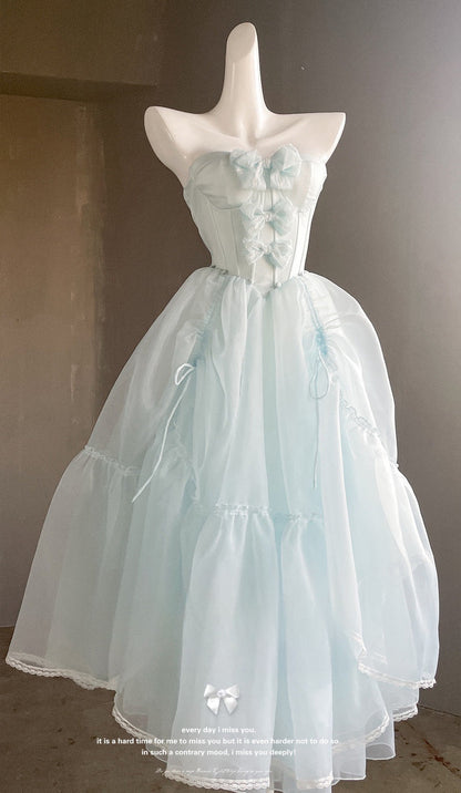 ブルーサクラプリンセスドレスセット