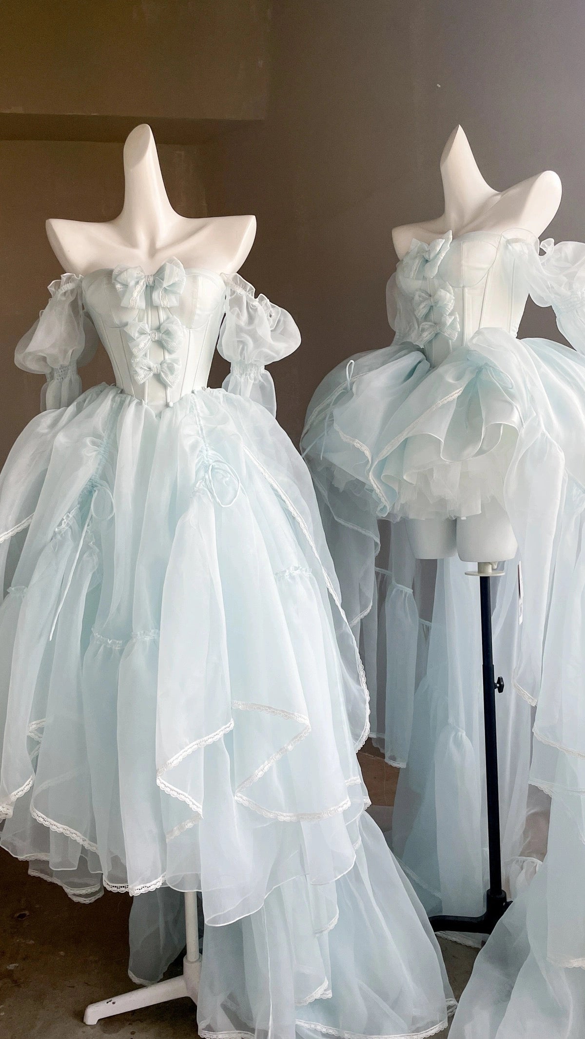 ブルーサクラプリンセスドレスセット