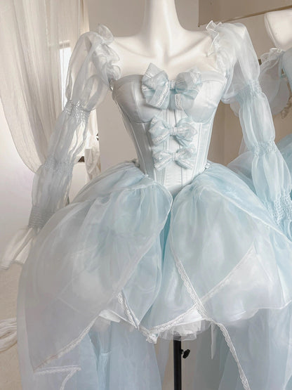 ブルーサクラプリンセスドレスセット