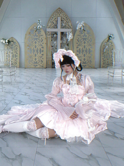 ピンクサクラプリンセスドレスセット