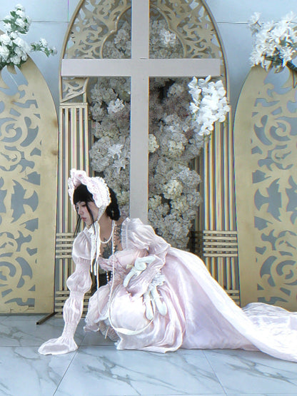 ピンクサクラプリンセスドレスセット