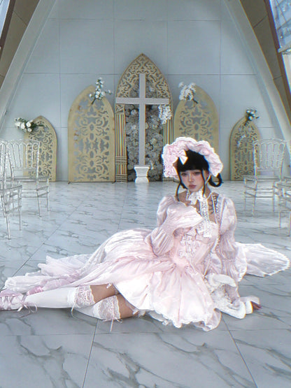 ピンクサクラプリンセスドレスセット