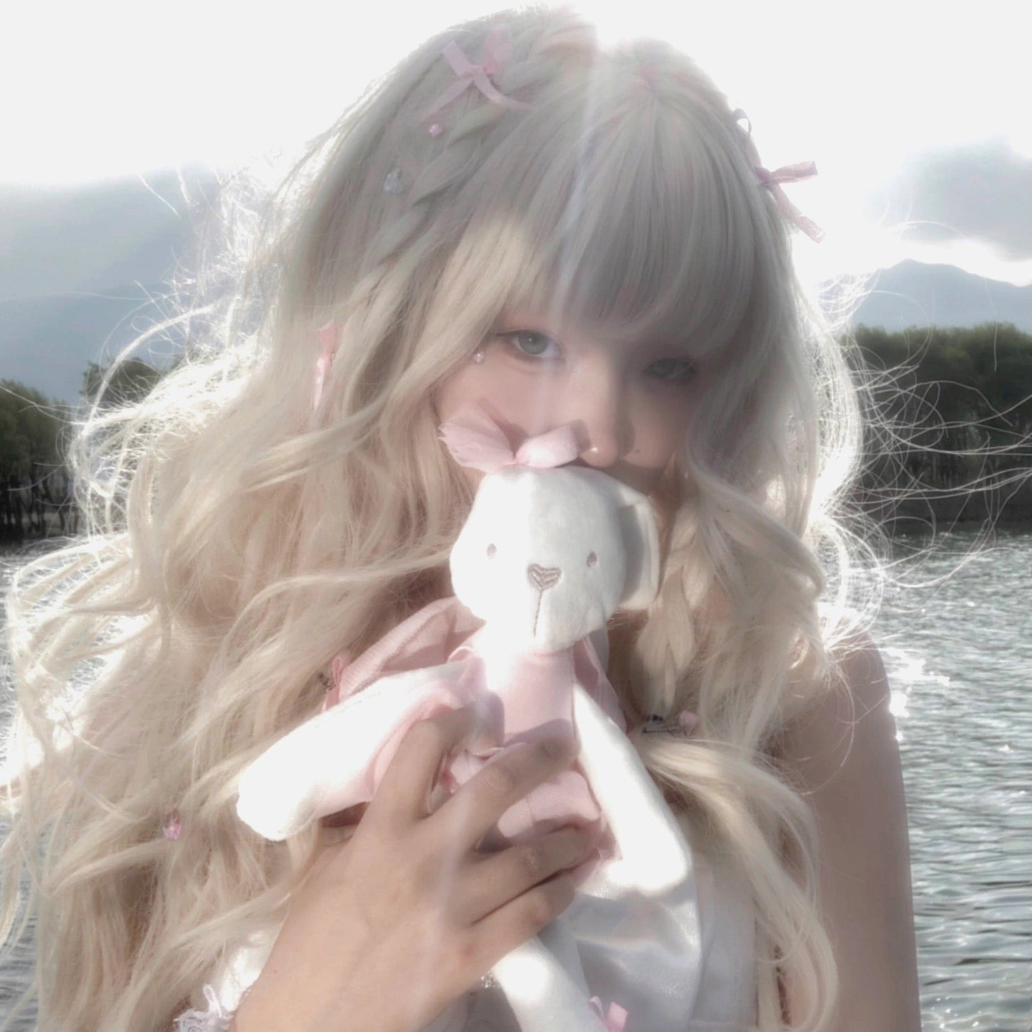 夢のようなグレースピンクのプリンセスドレスセット