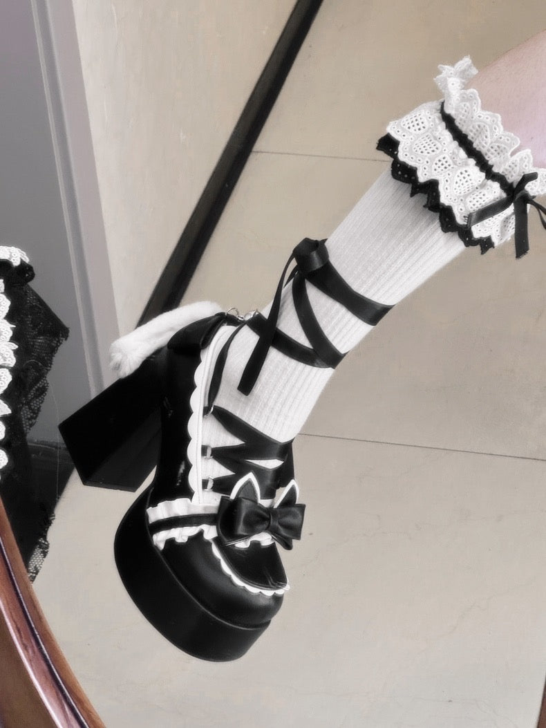 Kitty Tail High Heels