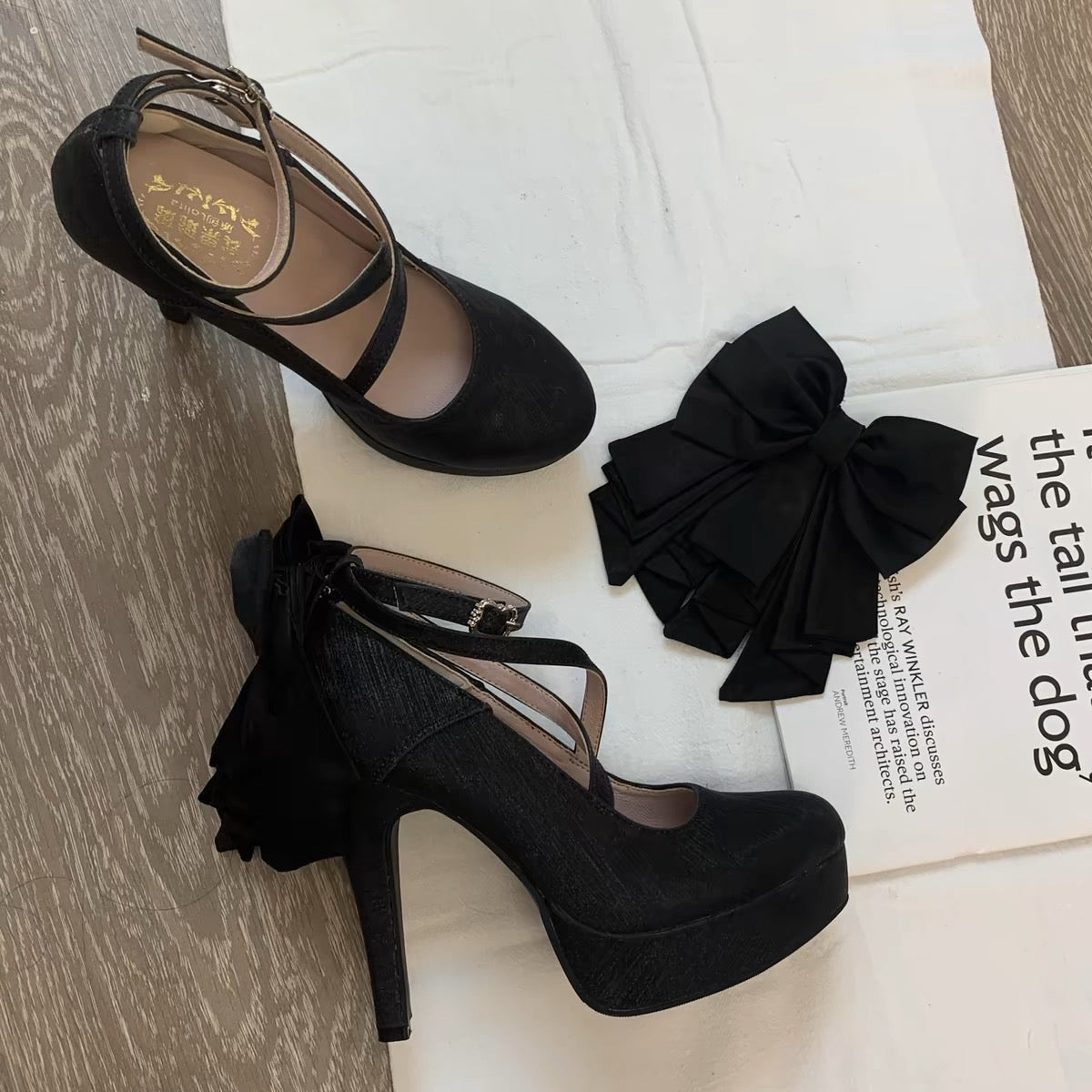 夢のような花のハイヒール