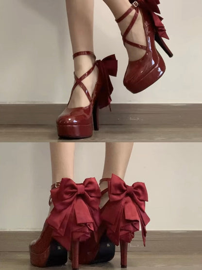 夢のような花のハイヒール