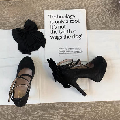 夢のような花のハイヒール