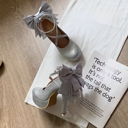 夢のような花のハイヒール