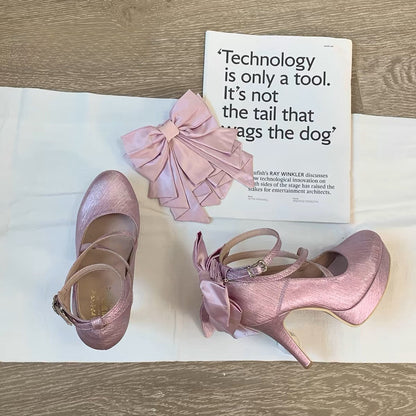 夢のような花のハイヒール