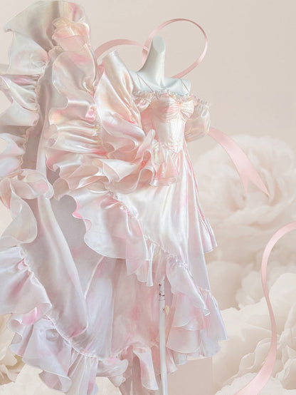 ライトピンクのプリンセスドレスセット