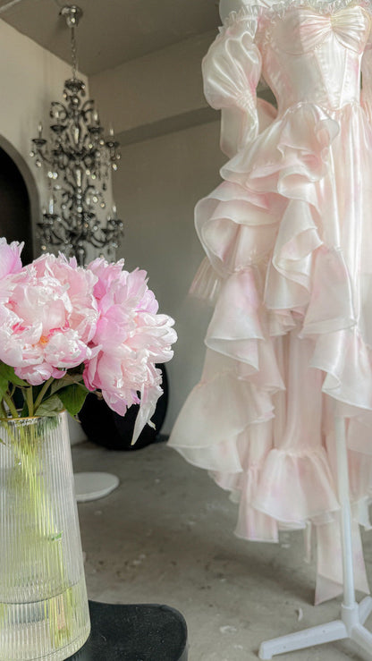 ライトピンクのプリンセスドレスセット