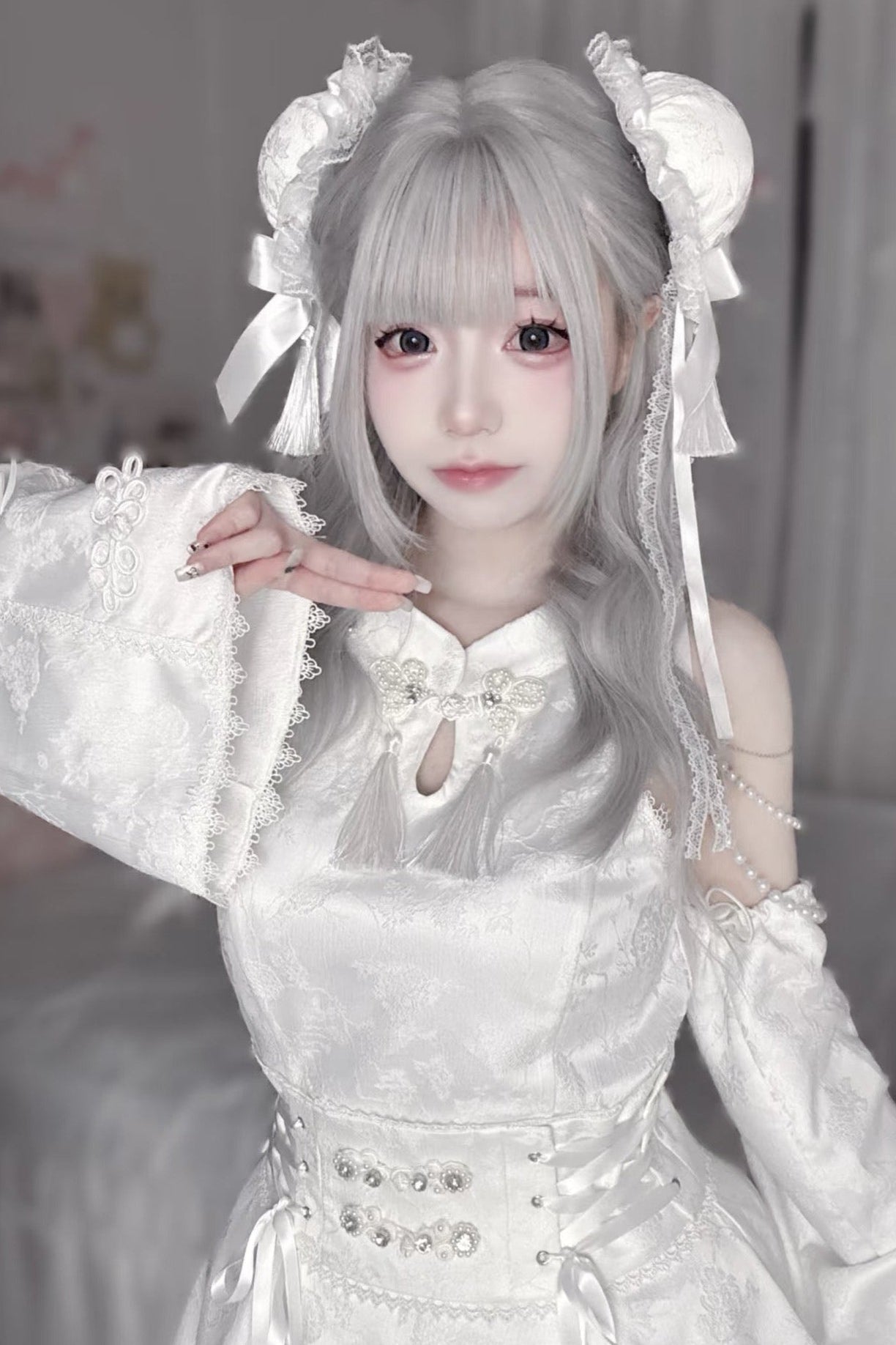 フリルスタンド+トップアイテムチャイナマインリザーブパンツアクセサリー