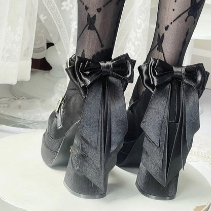 フェアリーリリー サテン メリージェーン