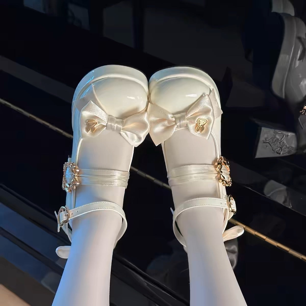 Mary Janes mit Häschen