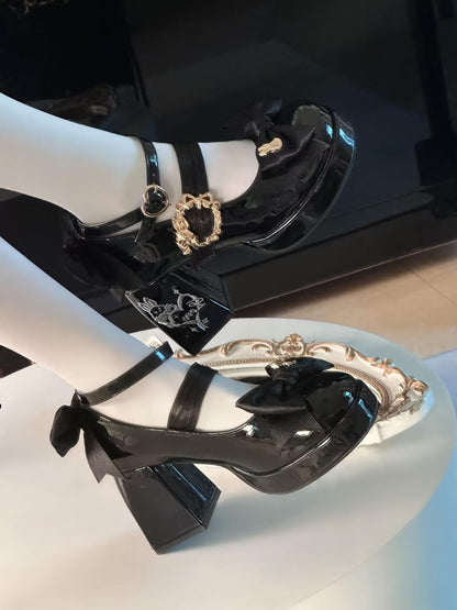 Mary Janes mit Häschen