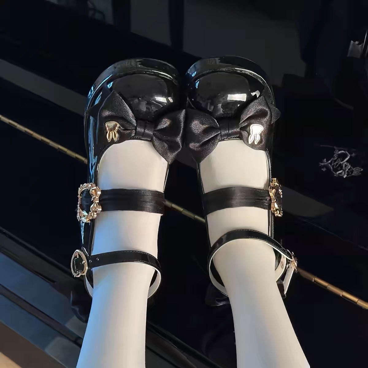 Mary Janes mit Häschen