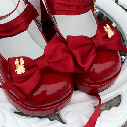 Mary Janes mit Häschen