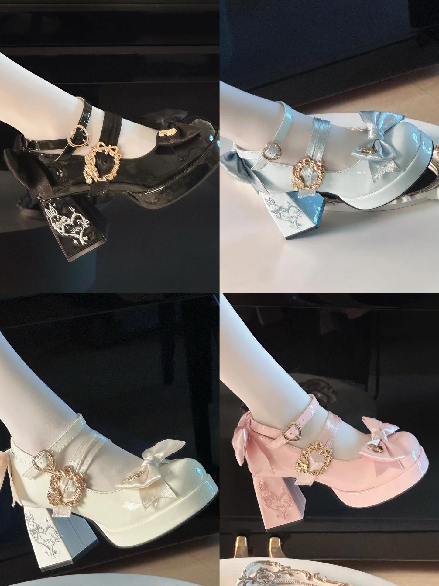 Mary Janes mit Häschen