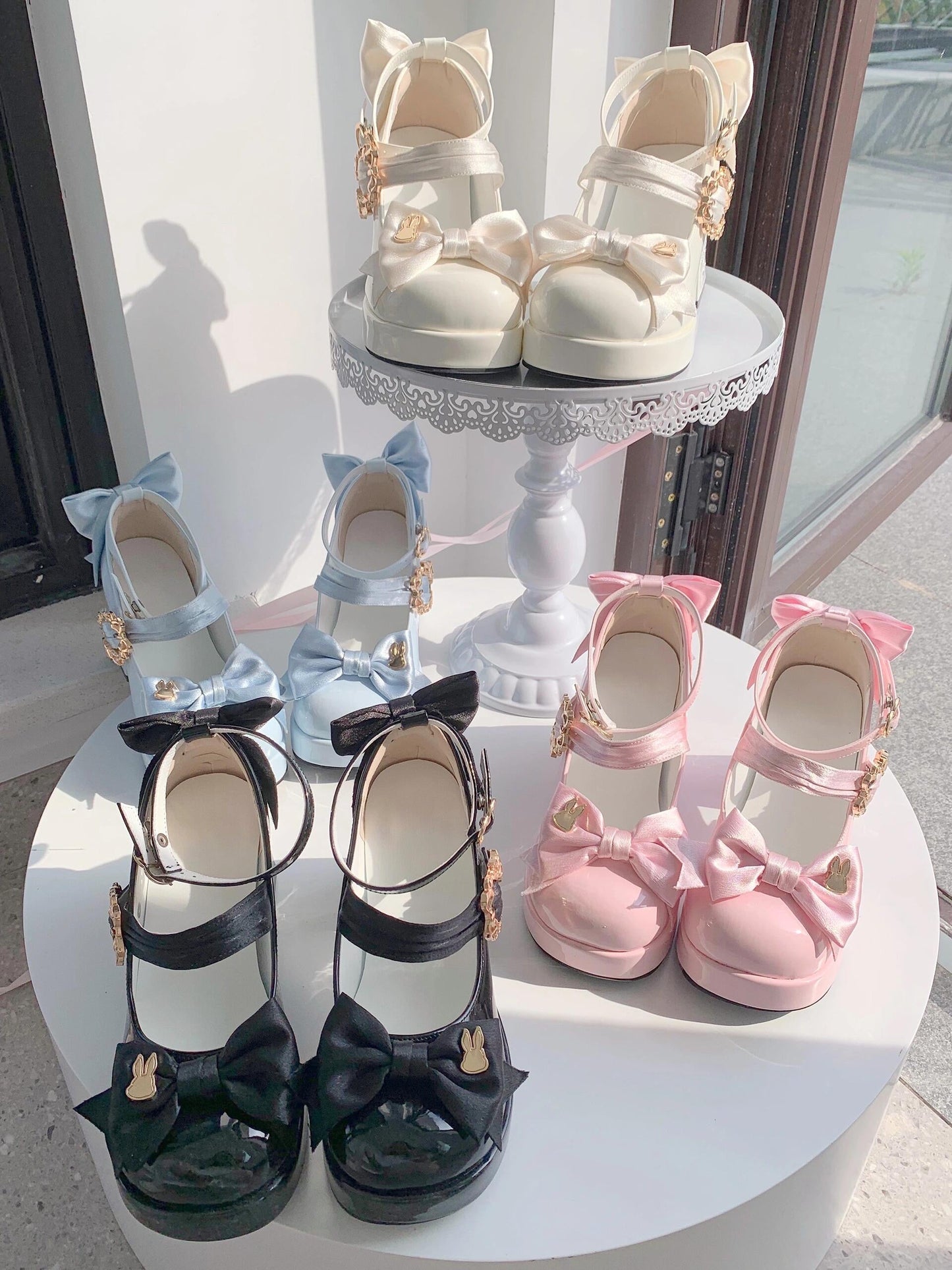 Mary Janes mit Häschen