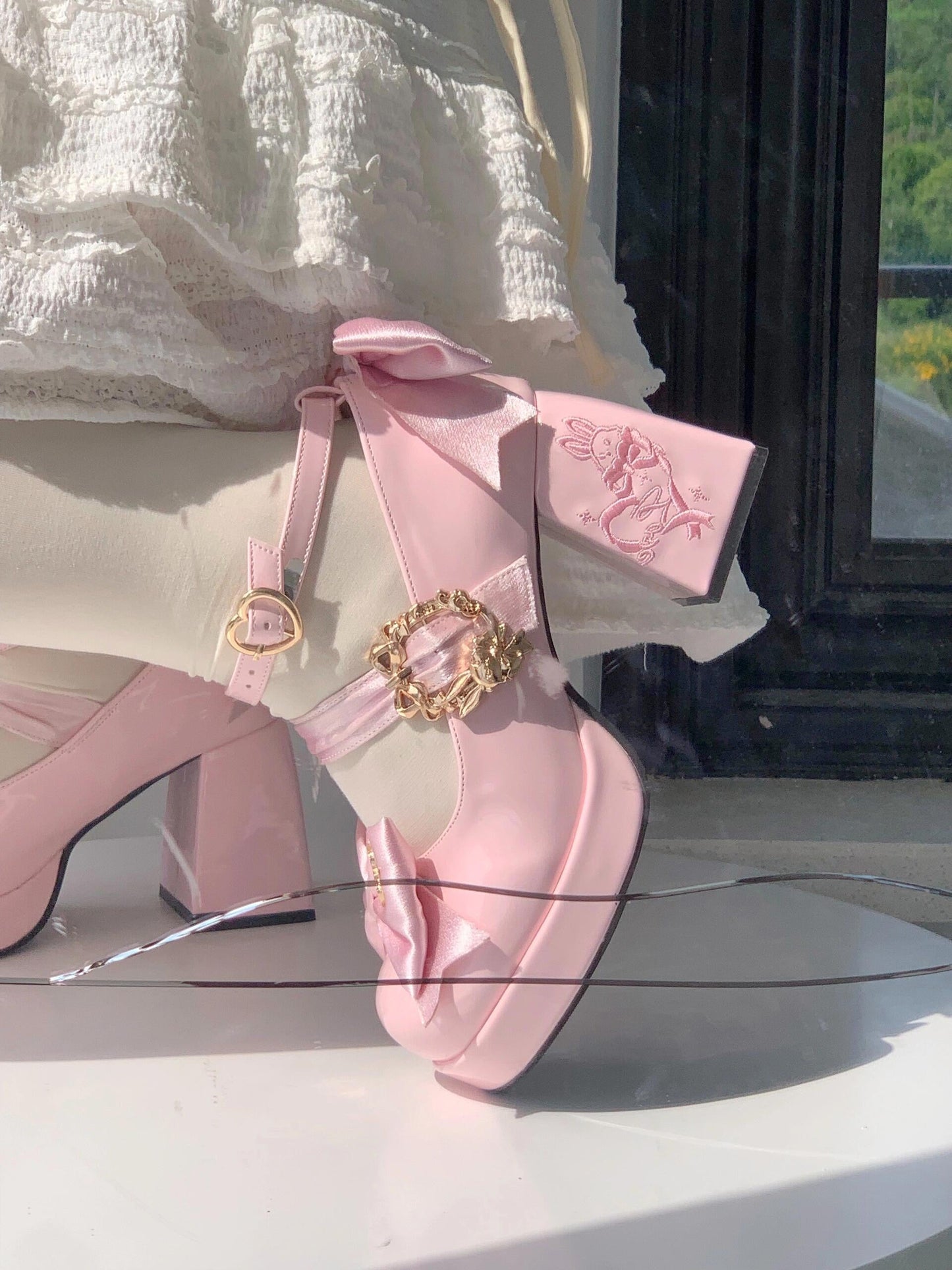 Mary Janes mit Häschen