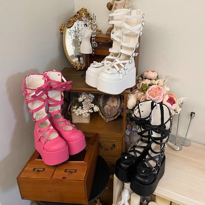 Plateauschuhe „Lost Party Dolly“