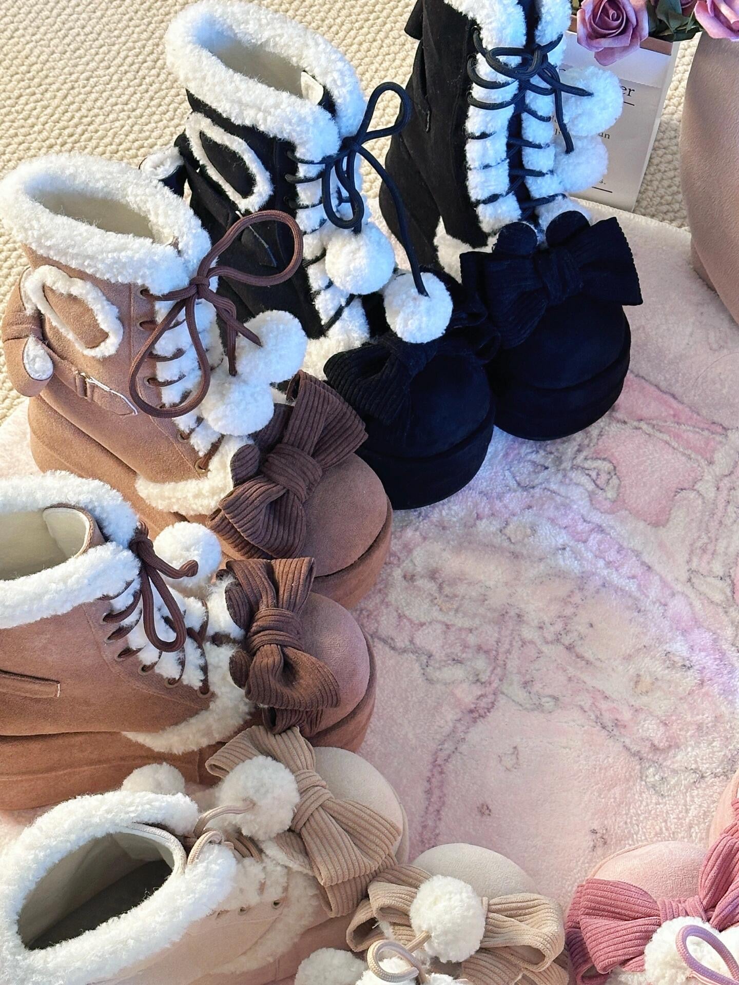 Winter Romance Schneestiefel