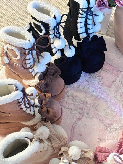 Winter Romance Schneestiefel