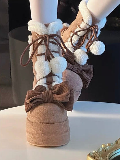 Winter Romance Schneestiefel