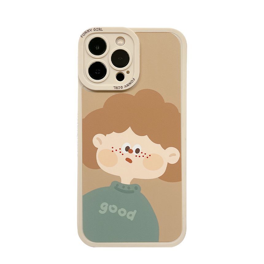 Couple Matching Cartoon Phone Case - Compatible with iPhone
