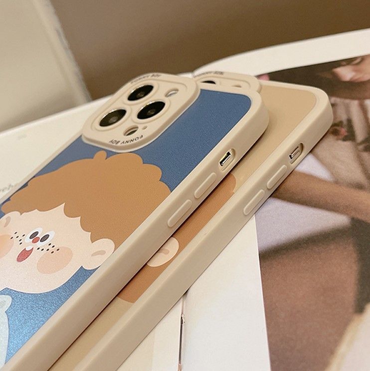 Couple Matching Cartoon Phone Case - Compatible with iPhone