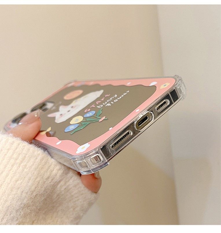 Hülle Kaninchen Telefon Gespiegelt